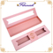 Boîte de beauté de salon de coiffure de papier rose de papier d'aluminium chaud avec la douille