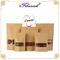 Sac de fenêtre scellé en papier kraft enduit de fruits secs