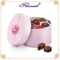 Boîte de stock de chocolat tube rose doux