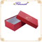 Boîte de papier de rangement pour chaussures de femme en carton rouge