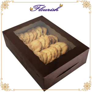 Boîte à biscuits à dessert de qualité alimentaire pour l'heure du thé