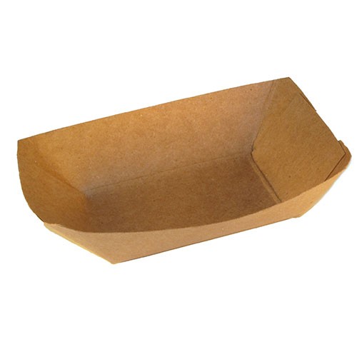 Boîte de bac de papier de stockage des aliments à l'épreuve des graisses recyclable