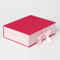 Doux rose couleur carton rigide bébé fille anniversaire douche fête surprise cadeau emballage boîte