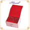 Boîte de carton d'emballage de cadeau cosmétique de style de pliage de paquet facile