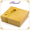 Boîte d'emballage cadeau surprise d'anniversaire de papier enduit d'or d'aluminium chaud