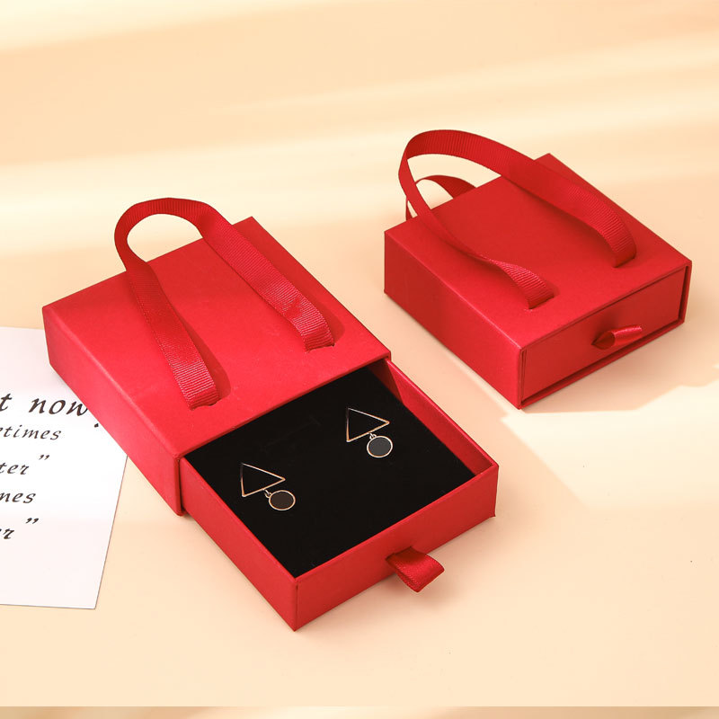 Boîtes à plateaux et à manches personnalisées pour emballer des bijoux