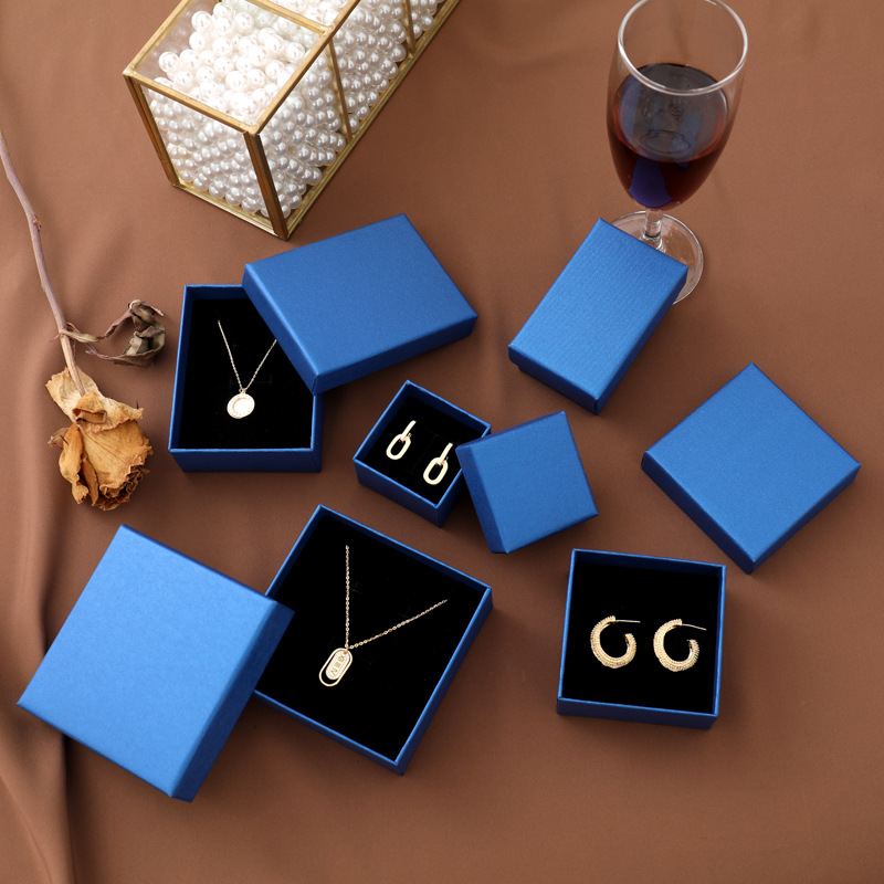 Boîte-cadeau de bijoux de luxe d'impression de logo personnalisé d'usine de la Chine